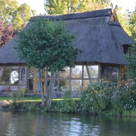 Reetdachkate Auf Gestuet Schierensee